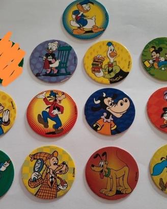 Disney Topolino 12 Fan Caps vintage anni 90