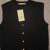 smanicato donna Zara taglia M