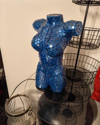 lampada busto donna