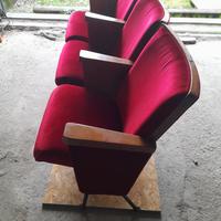 Poltrone sedie cinema vintage