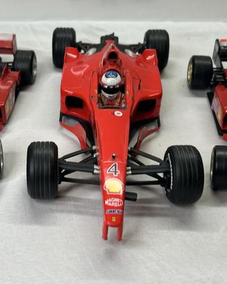 Lotto 3 Ferrari F1 1:24/1:18 Bburago + Hot Wheels