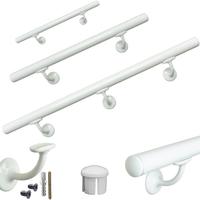 Corrimano a muro made in italy (Bianco 300cm V42)