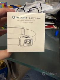 Olight Easywave torcia frontale 380 lumen nuova si