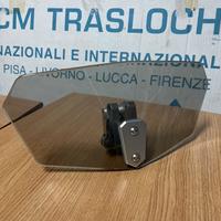 Parabrezza deflettore