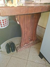 Tavolo Fratino in legno massello arte povera