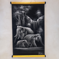 Pergamena in tessuto Thailandia