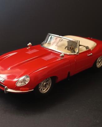 Jaguar E-Type Cabriolet 1961 vintage scala 1:18