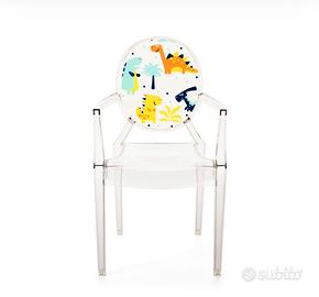 Kartell Lou Lou Ghost Sedia per Bambini