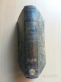 LIBRO ANTICO SAGGI LETTERATURA FRANCESE 1870