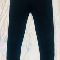 Tuta leggings nero