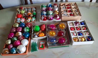 Palline e punta per albero di natale
