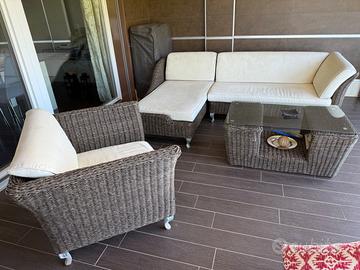 Arredo outdoor, soggiorno da esterno