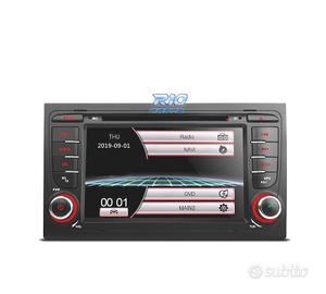 NAVIGATORE RADIO 7" PER AUDI A4 B6 B7 00-07 USB G
