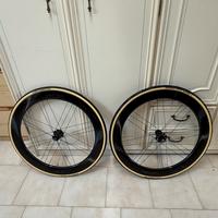 Ruote campagnolo bora  ultra wto 60 mm C19 shimano