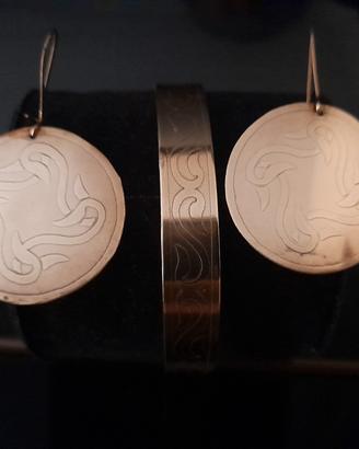  Bracciale e orecchini 