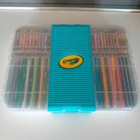 maxi valigetta crayola con cere, matite, pennarell