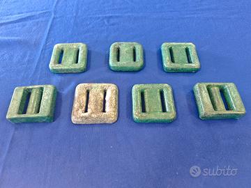 Set di zavorre plastificate da sub