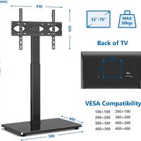 Supporto TV da Pavimento per Schermo 32-70 Pollici