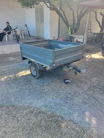 Carrello rimorchio auto ELLEBI 120x150cm omologato