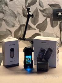 Insta 360 X4 con accessori in garanzia