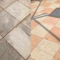 Pulizia pavimenti e rivestimenti in marmo e pietre