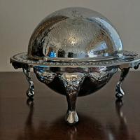 Porta Caviale / Burriera Vintage - made in Egland 