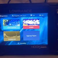 Ecoscandaglio gps lowrance hook reveal 5ss