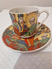 set tazzine vintage da caffe da 12