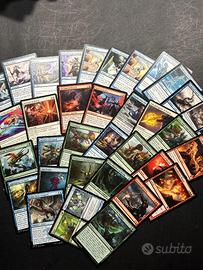 600 carte Magic ITA/ENG/JAP 50 rare 12 foil