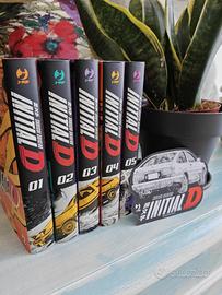 Manga InitiatD Vol 1-5 Shuichi Shigeno 