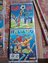 6 album figurine Panini mondiali e europei complet