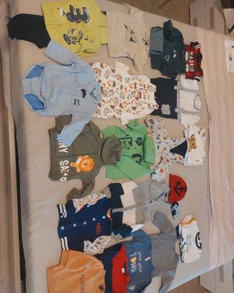 set bambino 3-6 mesi