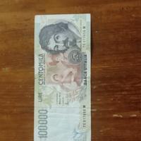 banconota da 100  000 lire