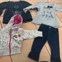 Set abbigliamento bimba 9 mesi thun idexe