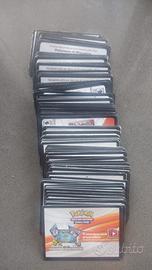Lotto 150 Codici Pokemon Espansioni Varie