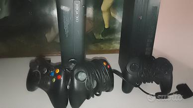 Console PS2 Fat + Joystick + Xbox 360 con 2 Joysti