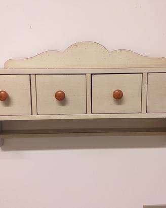 Portaoggetti con 4 cassetti multiuso nuovo