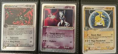 Carte pokemon ex vintage