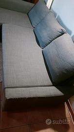 divano letto angolare IKEA FRIHETEN con conten