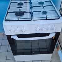 cucina a gas 4 fuochi con forno