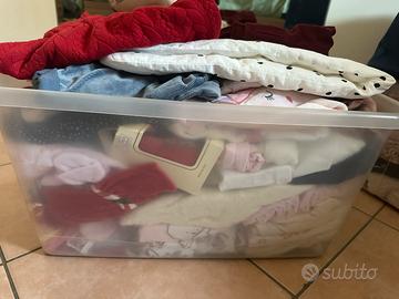 Dono abbigliamento invernale bimba 0-3