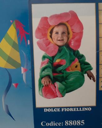 Vestito carnevale fiore