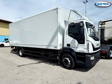 EUROCARGO 160-280 cassa + sponda, km 120.000
