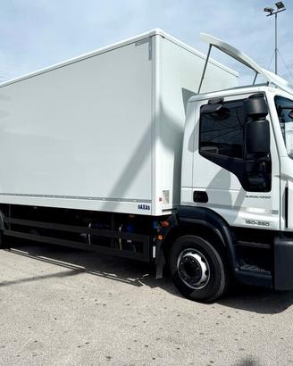 EUROCARGO 160-280 cassa + sponda, km 120.000