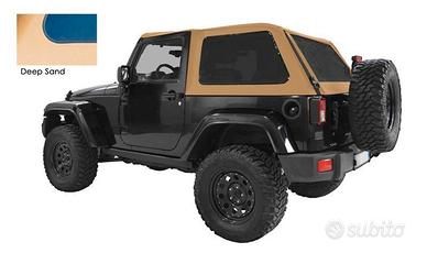 Capote Fastback Jeep Wrangler JK 2p Suntop -Sabbia