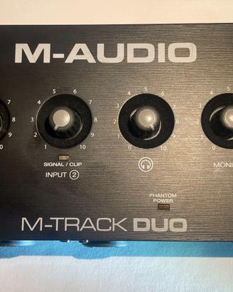 scheda audio usb M-TRACk DUO