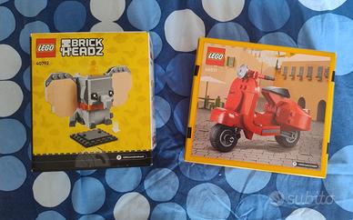 Lotto Lego 2 set fuori produzione Dumbo e Vespa