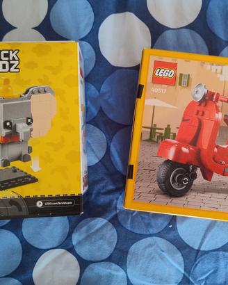 Lotto Lego 2 set fuori produzione Dumbo e Vespa