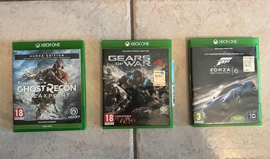 Gears of war 4, ghostrecon breakpoint, forza6