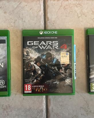Gears of war 4, ghostrecon breakpoint, forza6